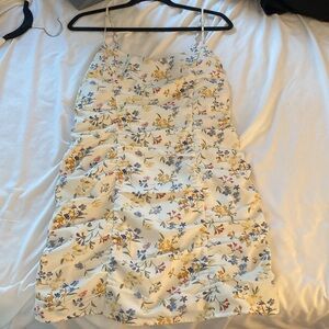 Abercrombie and fitch ruched scrunched bodycon dress